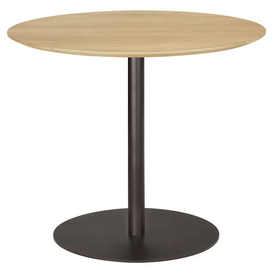 Blend Dining Table - Oak, Dark Bronze