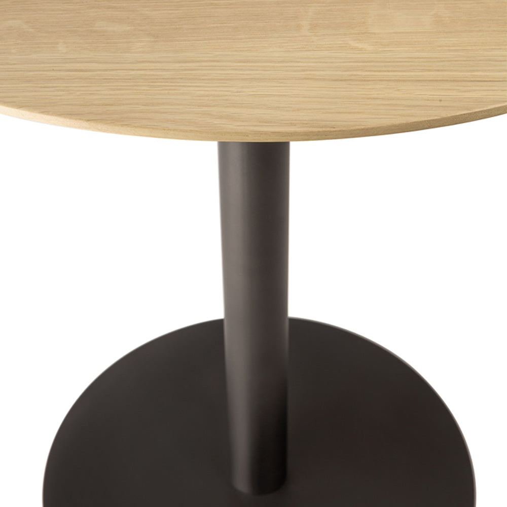Blend Dining Table - Oak , Dark Bronze
