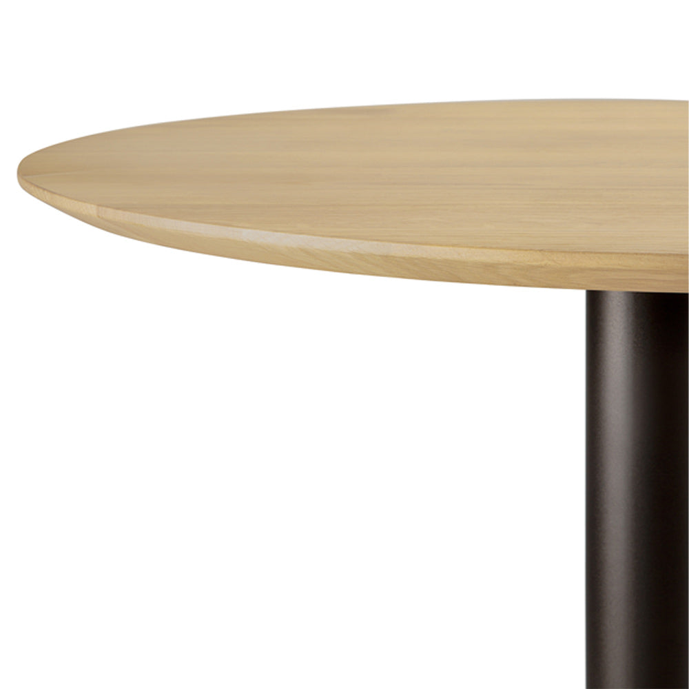 Blend Dining Table - Oak , Dark Bronze