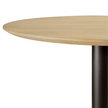 Blend Dining Table - Oak , Dark Bronze