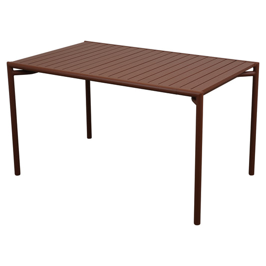 Bliss Rectangular Dining Table - Desert Red