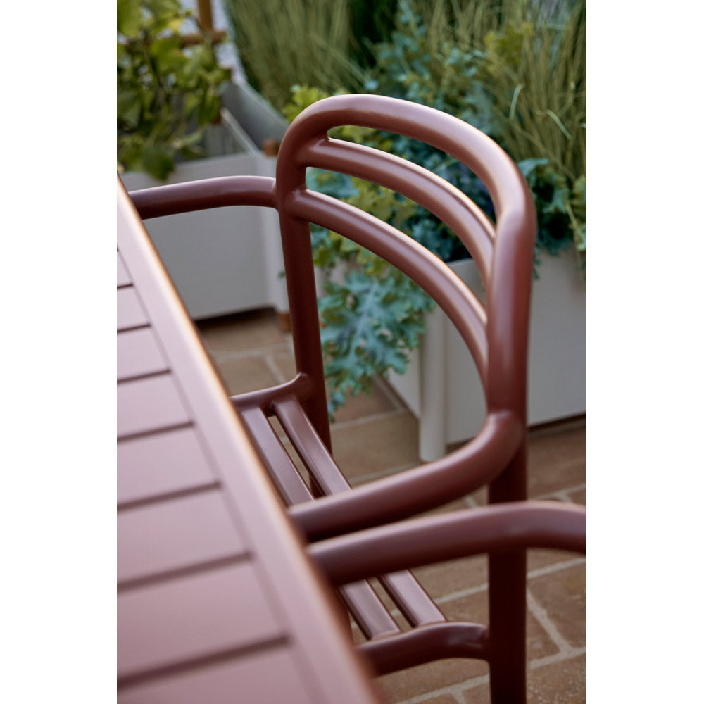 Bliss Rectangular Dining Table - Desert Red