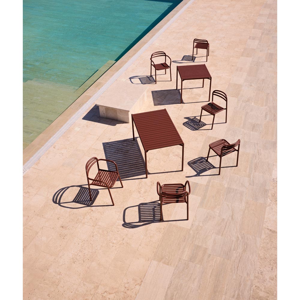 Bliss Rectangular Dining Table - Desert Red