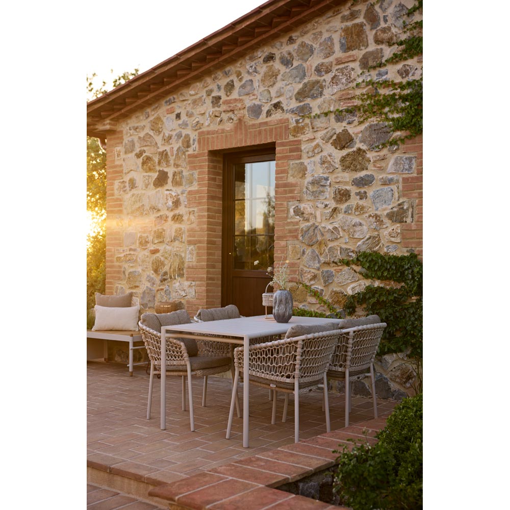 Bliss Rectangular Dining Table - Sand