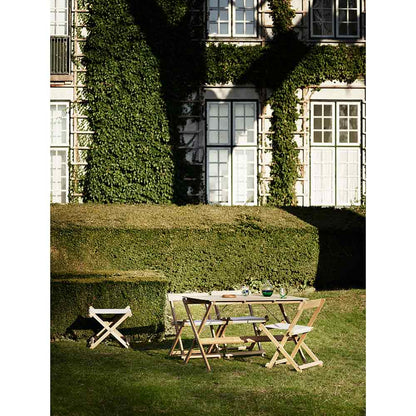 BM4570 Outdoor Teak Dining Chair