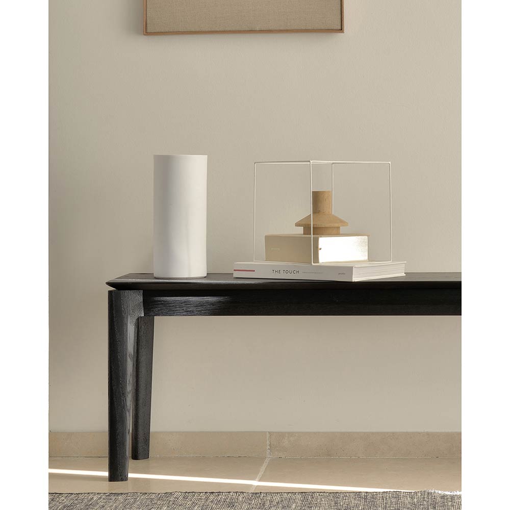 Bok Bench - Black Oak