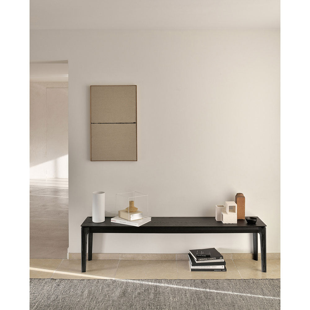 Bok Bench - Black Oak