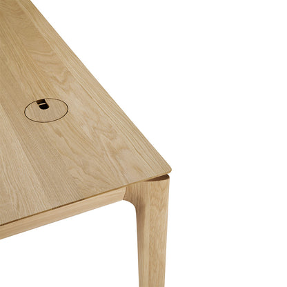 Bok Desk - Oak, With Cable Management