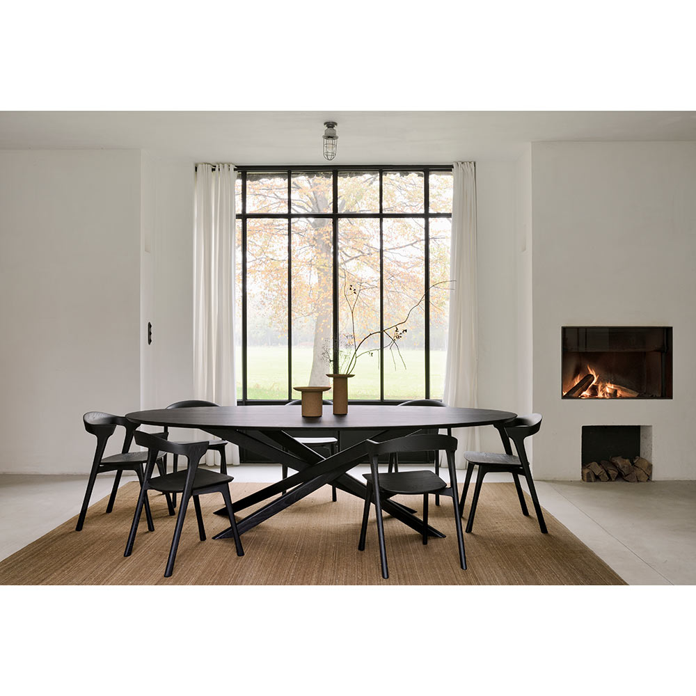 Bok Dining Chair - Black Oak