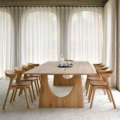 Bok Dining Chair - Cognac Leather, Oak