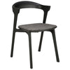 Gray Fabric, Black Oak