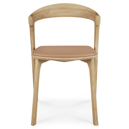 Bok Dining Chair - Sienna Leather, Oak