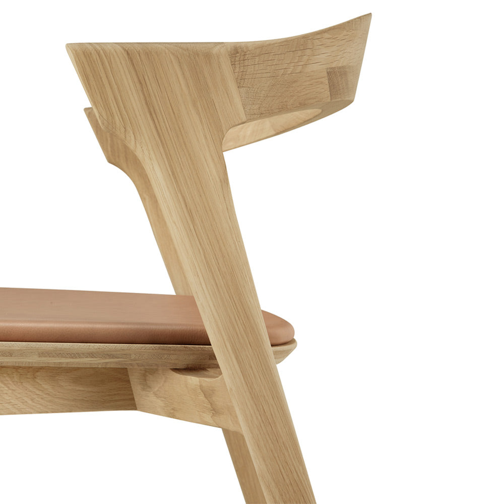 Bok Dining Chair - Sienna Leather, Oak
