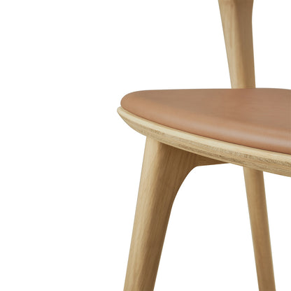 Bok Dining Chair - Sienna Leather, Oak