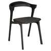 Soft Black Fabric, Black Oak