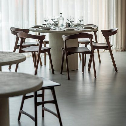 Bok Dining Chair - Brown Teak