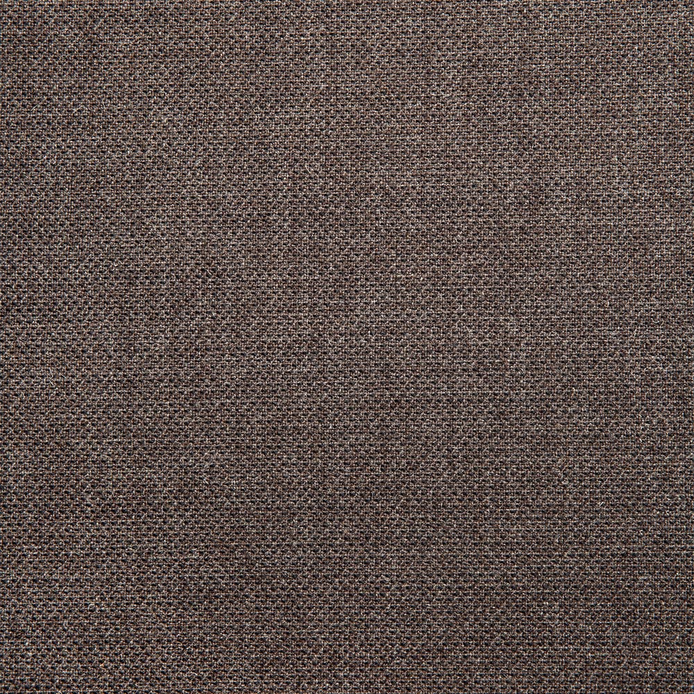 Bok Dining Chair - Warm Brown Fabric, Brown Oak