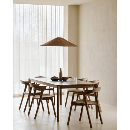Bok Dining Chair With Armrest - Teak