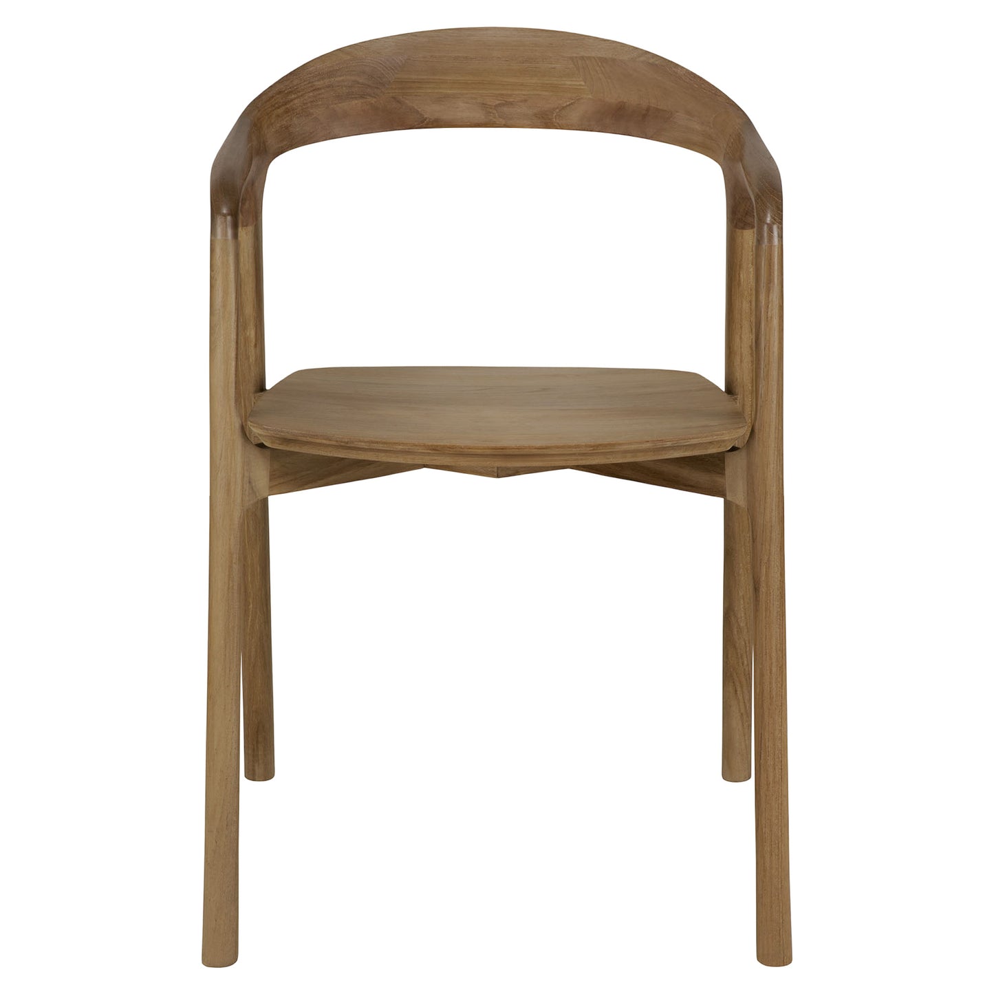 Bok Dining Chair With Armrest - Teak