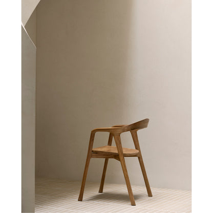 Bok Dining Chair With Armrest - Teak