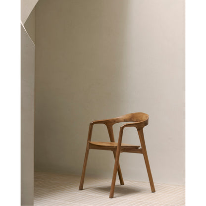 Bok Dining Chair With Armrest - Teak