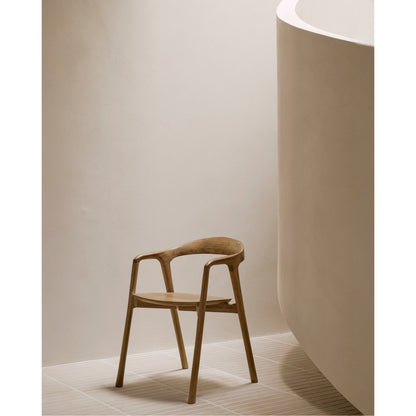 Bok Dining Chair With Armrest - Teak