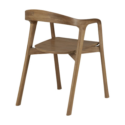 Bok Dining Chair With Armrest - Teak