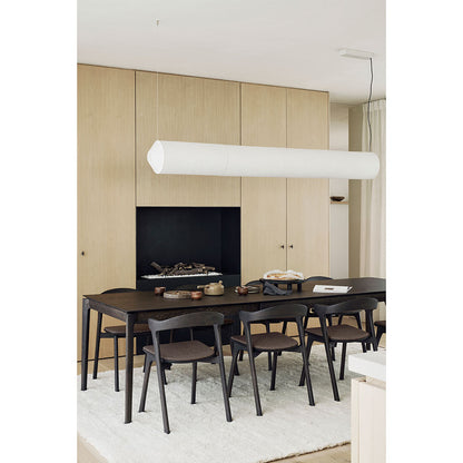 Bok Extendable Dining Table - Brown Oak