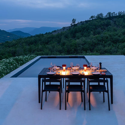 Bok Outdoor Dining Chair -  Black Teak