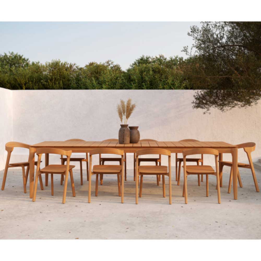 Bok Outdoor Dining Table - Teak