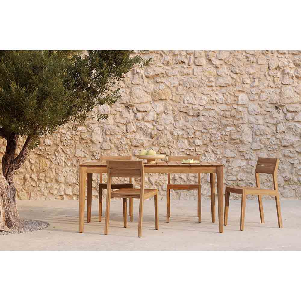 Bok Outdoor Dining Table - Teak