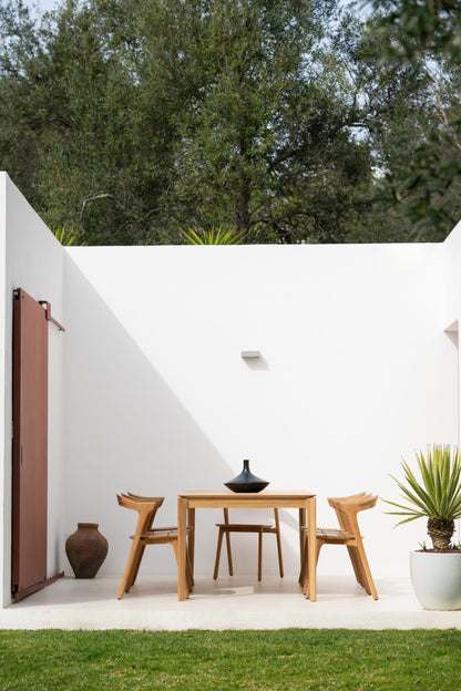 Bok Outdoor Square Dining Table - Teak