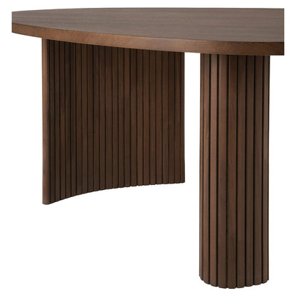 Boomerang Coffee Table - 11"H, Brown Teak