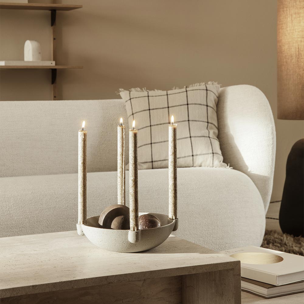 Large Bowl Candle Holder - Ceramic