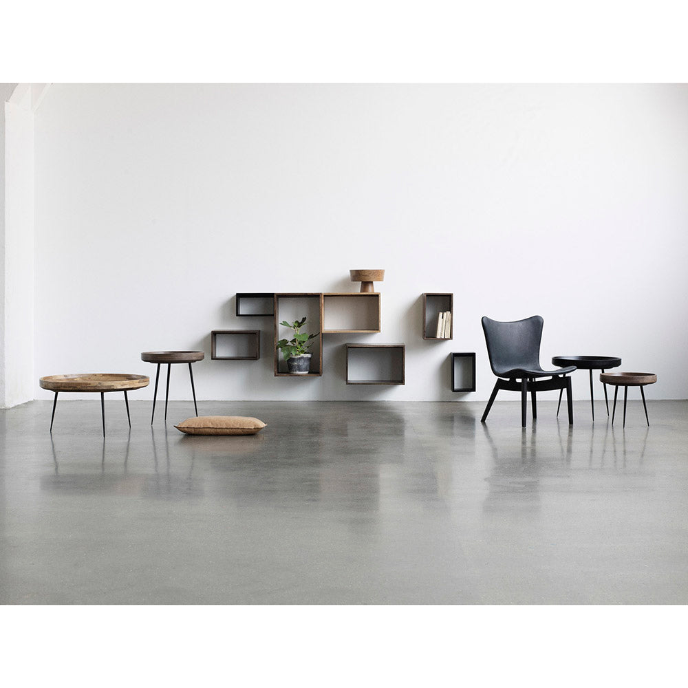 Bowl Table - Black, Medium