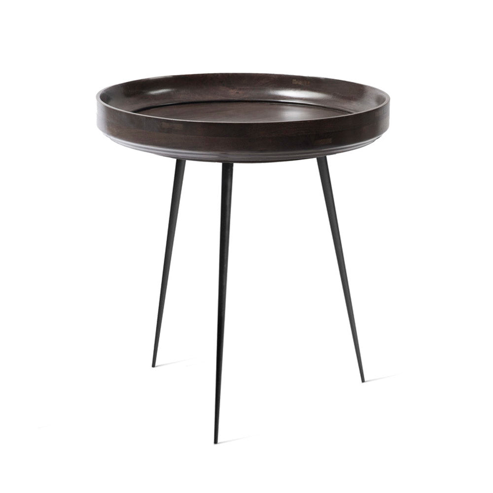 Bowl Table - Dark Brown, Medium