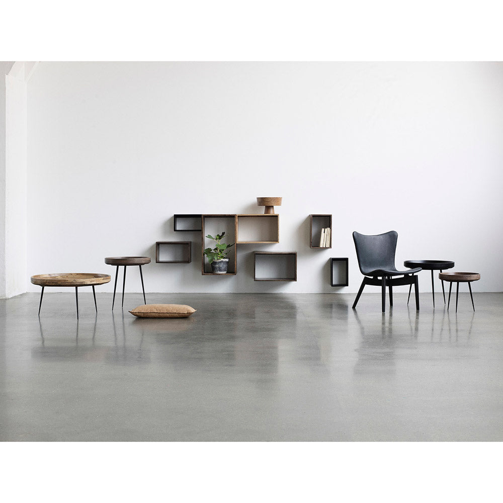 Bowl Table - Dark Brown, Small