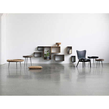 Bowl Table - Dark Brown, Small