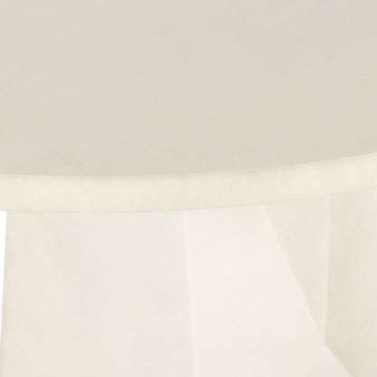 Bowman Outdoor Dining Table - White Concrete