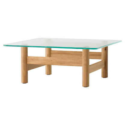 Brasilia Lounge Table - Natural Oak