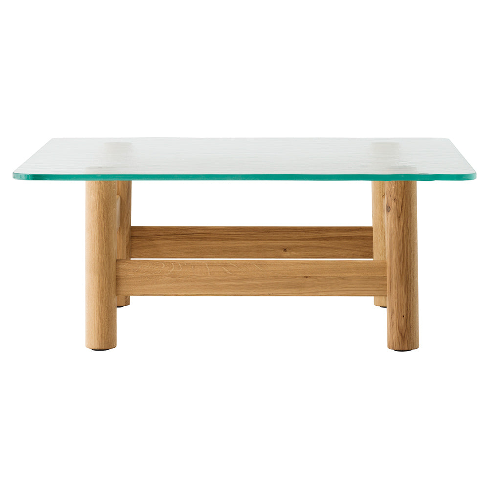 Brasilia Lounge Table - Natural Oak