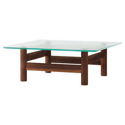 Brasilia Lounge Table - Walnut