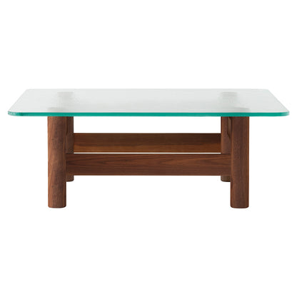 Brasilia Lounge Table - Walnut