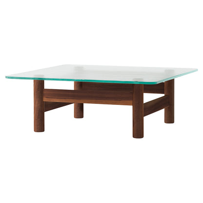 Brasilia Lounge Table - Walnut