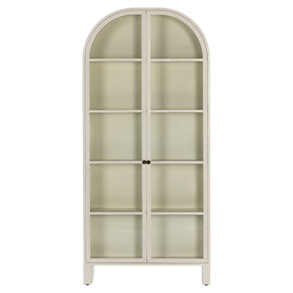 Breya Cabinet - Cream Powder Coat