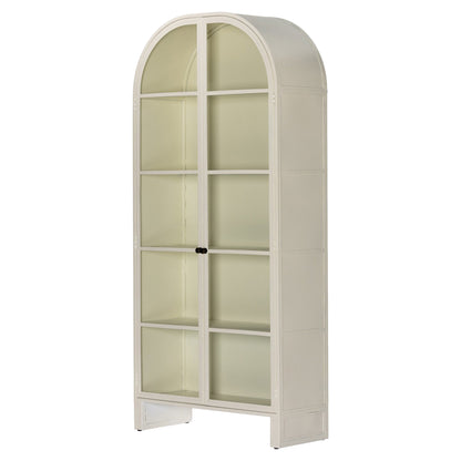 Breya Cabinet - Cream Powder Coat