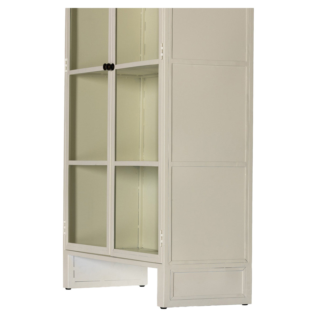 Breya Cabinet - Cream Powder Coat