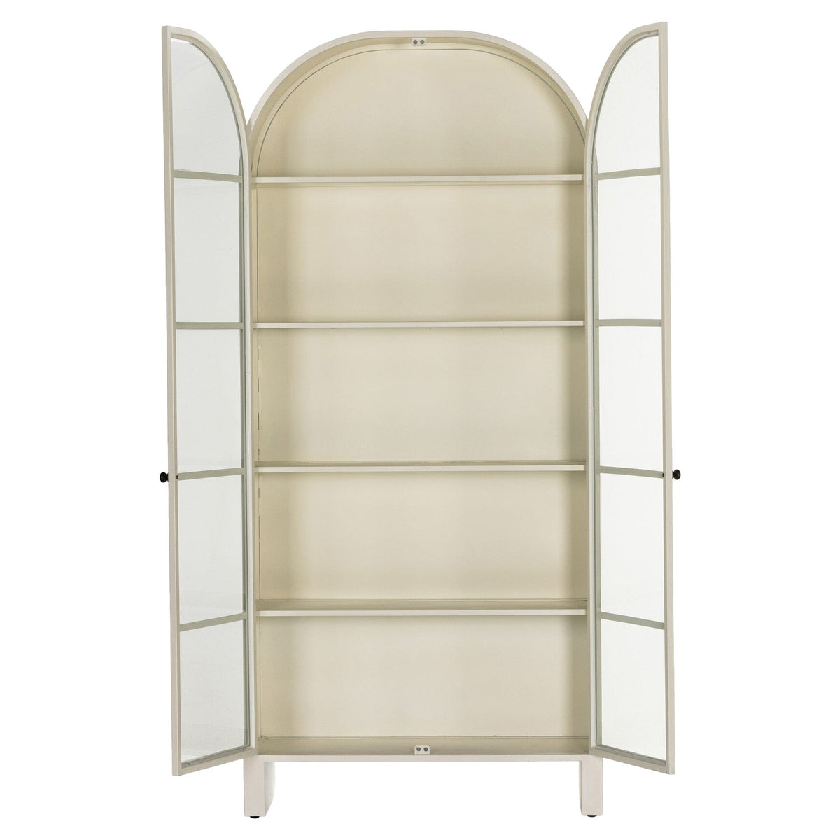 Breya Cabinet - Cream Powder Coat
