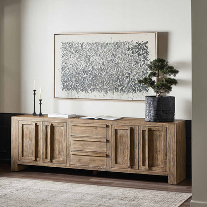 Briarbrook Sideboard - Distressed Light Pine
