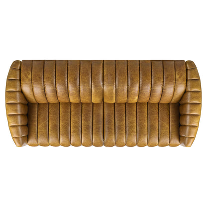Brighton Leather Power Motion Sofa